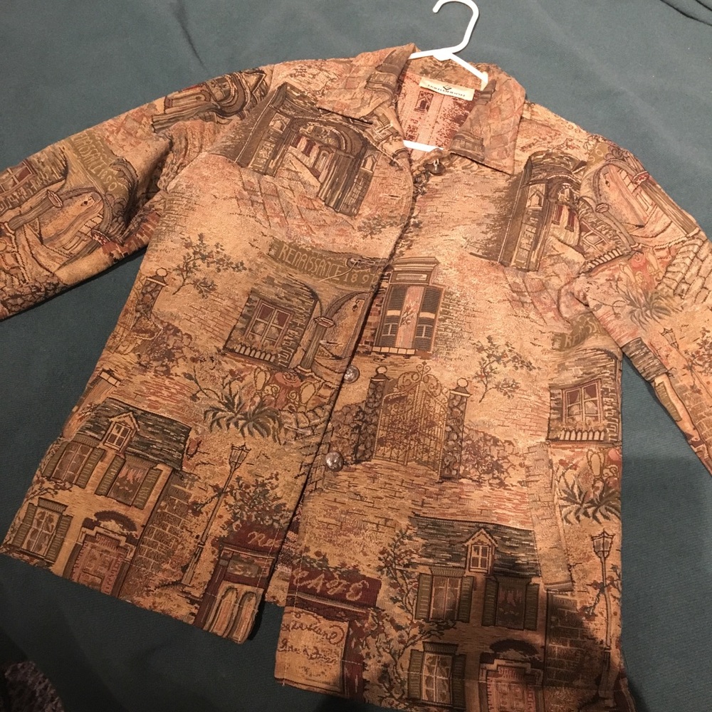 Vintage art jacket